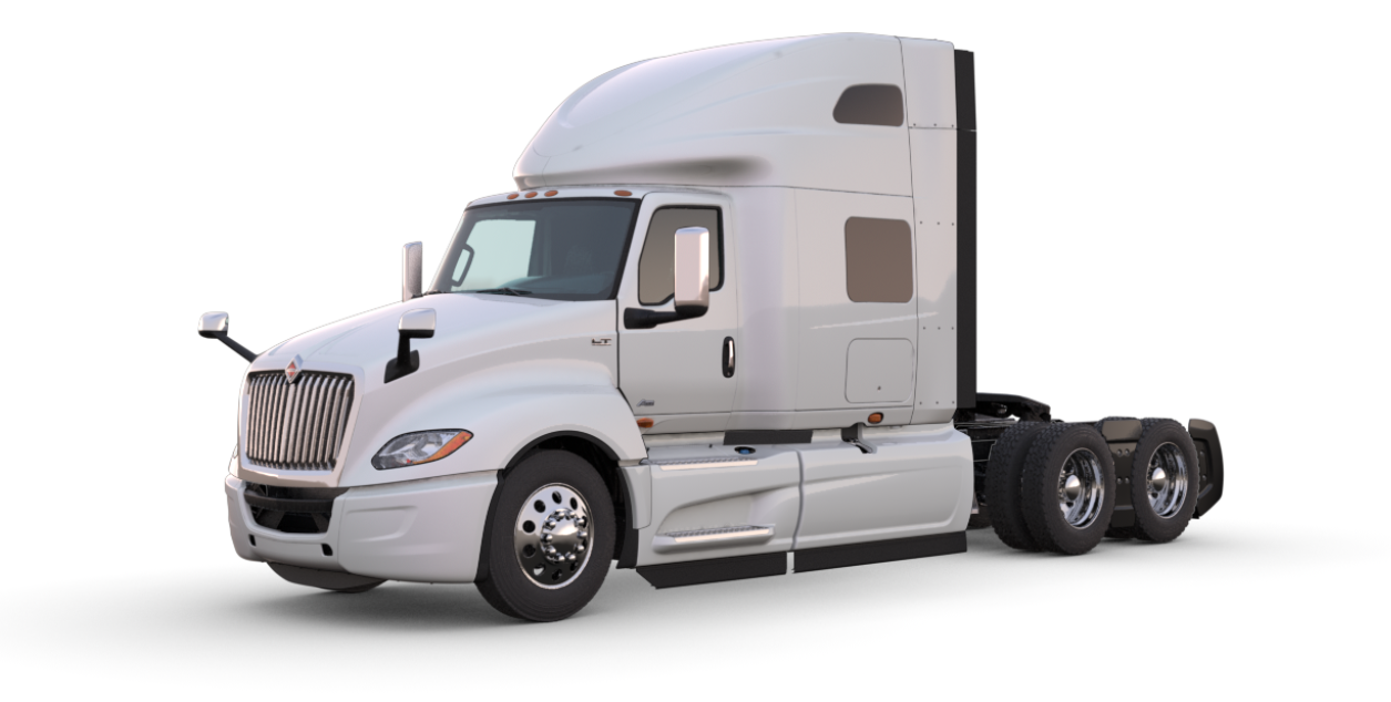 2022 International LT625 Sky Rise Sleeper stock img