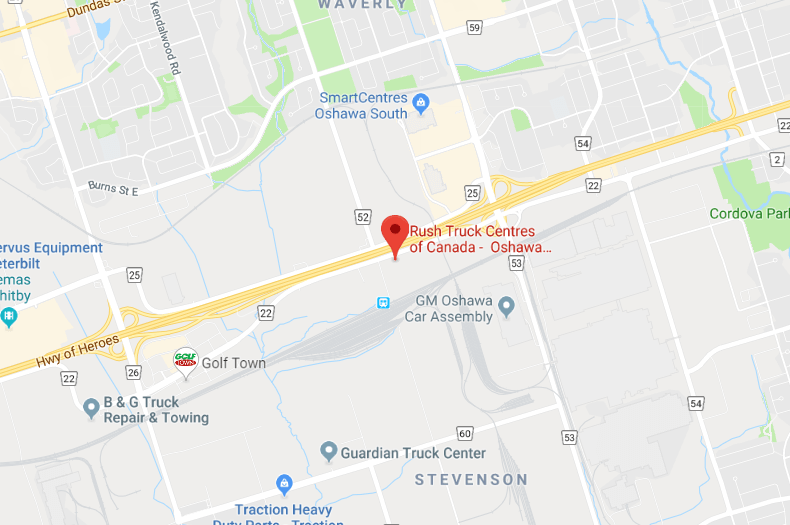 Oshawa Map