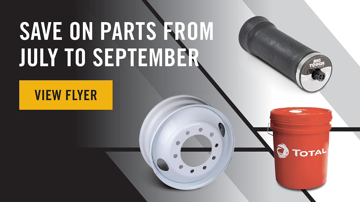 Save on all-makes parts from Rush Truck Centres
